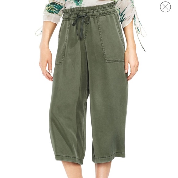 Vince Camuto Pants - NEW Vince Camuto Tie Waist Wide Leg Crop Pants S